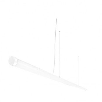 Suspensie iluminat industrial pentru interior Sella HR Tube - Art. PRD-D60H-086-WH-840-PN, Italux, Alb