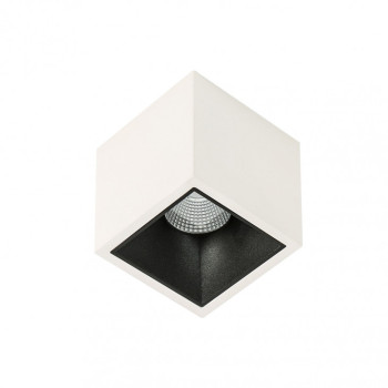 Spot de interior Alden - Art. SLC78001/18W 3000K WH+BL, Italux, Alb