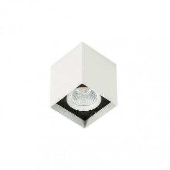 Spot de interior Alden - Art. SLC78002/12W 4000K WH+BL, Italux, Alb