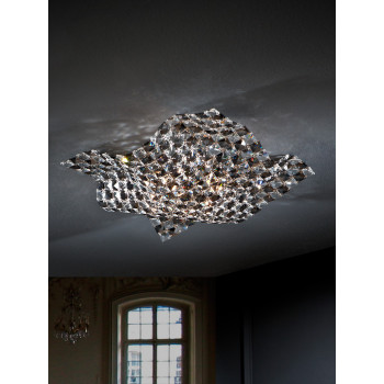 Plafonieră de interior SATEN - Art. 160563, Schuller, Transparent