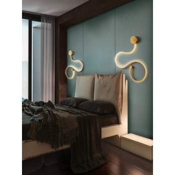 Aplică de interior GRAFOS - Art. 227131, Schuller, Auriu