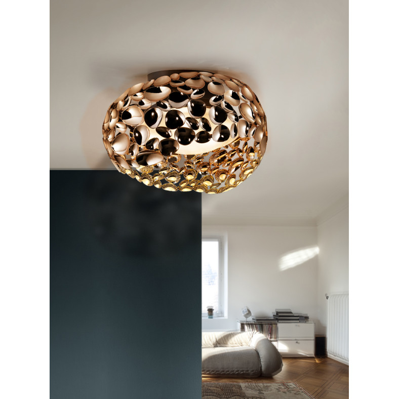 Plafonieră de interior NARISA - Art. 266822N, Schuller, Auriu