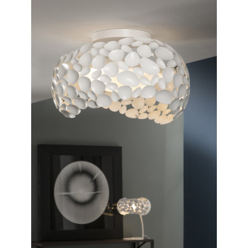 Plafonieră de interior NARISA - Art. 266847, Schuller, Alb