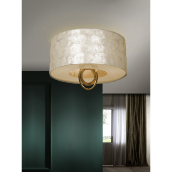 Plafonieră de interior EDEN - Art. 716583, Schuller, Auriu