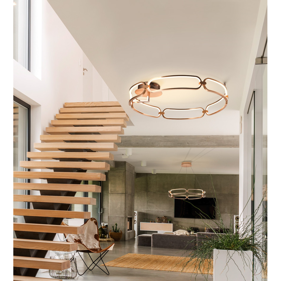 Plafonieră de interior COLETTE - Art. 786508D, Schuller, Auriu