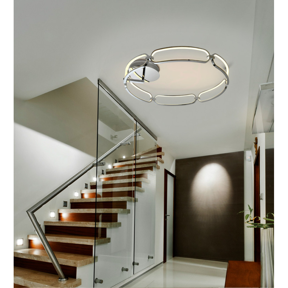 Plafonieră de interior COLETTE - Art. 786577, Schuller, Crom