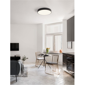 Plafonieră de interior Hadon - Art. 9001533, Nova Luce, Negru