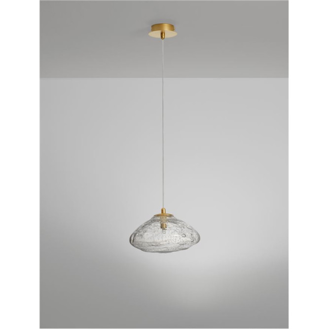 Pendul de interior King - Art. 9006047, Nova Luce, Alamă/Auriu