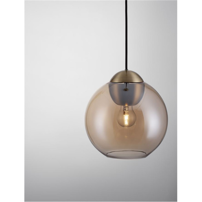 Pendul de interior Midori - Art. 9009239, Nova Luce, Chihlimbar
