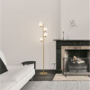 Lampadar de interior Balor - Art. 9009248, Nova Luce, Alamă/Alb