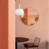 Pendul de interior Allen - Art. 9028844, Nova Luce, Auriu/Alb
