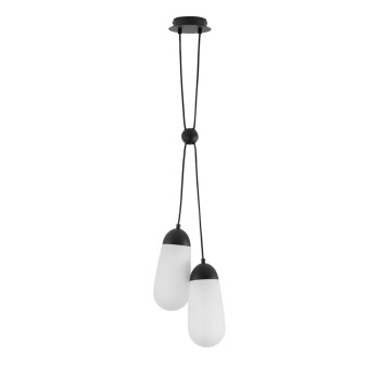 Suspensie de interior Blaky - Art. 9092825, Nova Luce, Alb/Negru