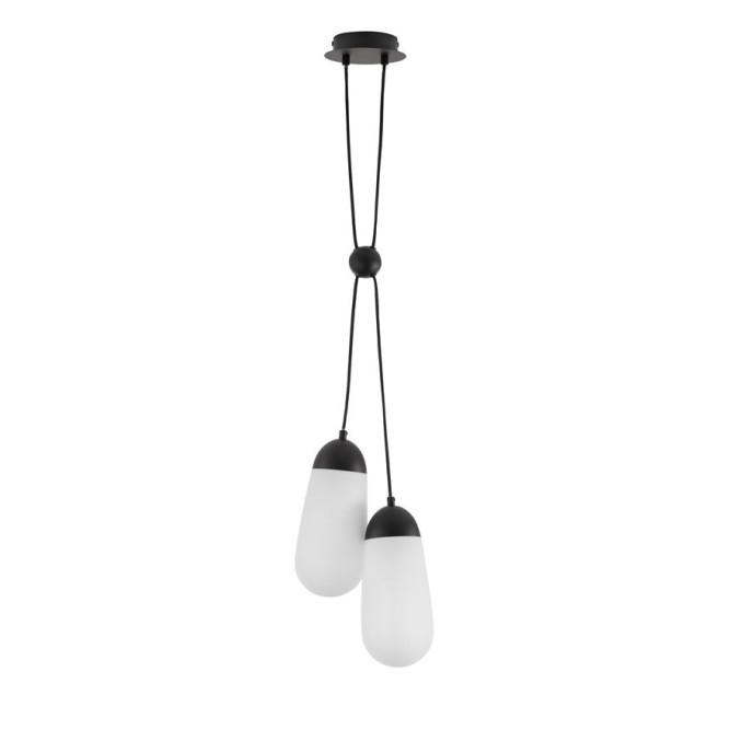 Suspensie de interior Blaky - Art. 9092825, Nova Luce, Alb/Negru