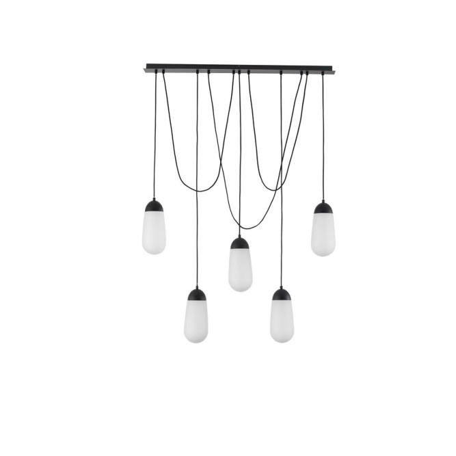 Suspensie de interior Blaky - Art. 9092827, Nova Luce, Alb/Negru