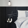 Aplică de interior Blaky - Art. 9092828, Nova Luce, Alb/Negru