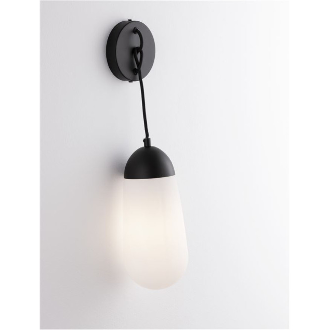 Aplică de interior Blaky - Art. 9092828, Nova Luce, Alb/Negru