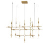 Suspensie de interior Atomo - Art. 9180630, Nova Luce, Auriu