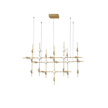 Suspensie de interior Atomo - Art. 9180630, Nova Luce, Auriu