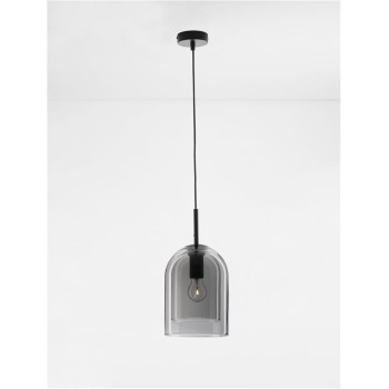 Pendul de interior Velor - Art. 9236700, Nova Luce, Negru/Fumuriu