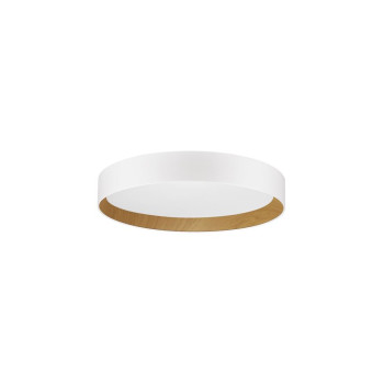 Plafonieră de interior Stake - Art. 9345528, Nova Luce, Alb/Lemn
