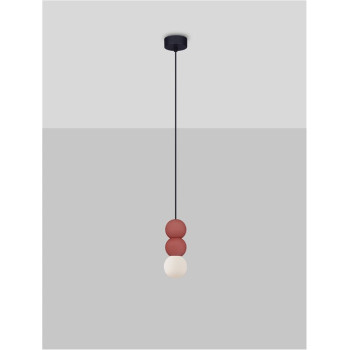 Pendul de interior Zero - Art. 9577022, Nova Luce, Roșu/Alb