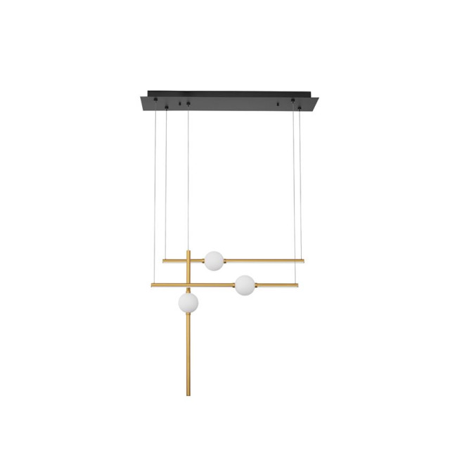 Suspensie de interior Acrobat - Art. 9695257, Nova Luce, Auriu