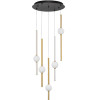 Suspensie de interior Acrobat - Art. 9695258, Nova Luce, Auriu