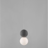 Pendul de interior Zero - Art. 9704191, Nova Luce, Gri/Alb