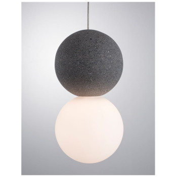 Pendul de interior Zero - Art. 9704191, Nova Luce, Gri/Alb