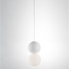 Pendul de interior Zero - Art. 9704192, Nova Luce, Gri/Alb