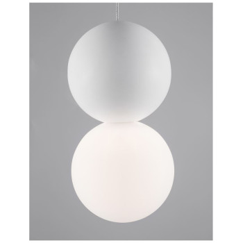 Pendul de interior Zero - Art. 9704192, Nova Luce, Gri/Alb