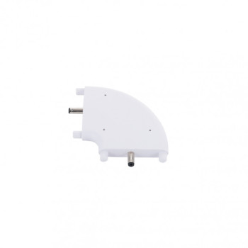 Conector de colț Lavinia - Art. CLA15-CC, Italux, Alb