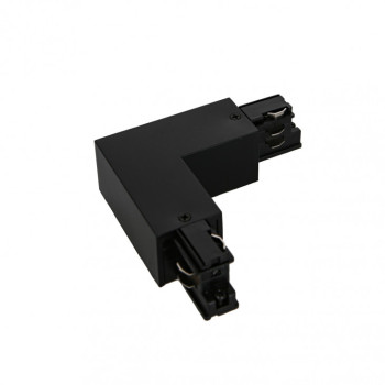 Conector tip L extern 3-CT-A, model I - Art. HT4-J02-I/BK, Italux, Negru
