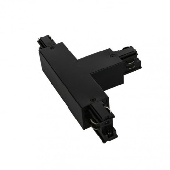 Conector tip T dreapta 3-CT-A, model I - Art. HT4-J03-I/BK, Italux, Negru