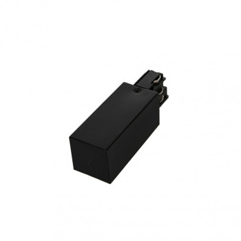 Conector de alimentare stânga 3-CT-A - Art. HT4-L01/BK, Italux, Negru