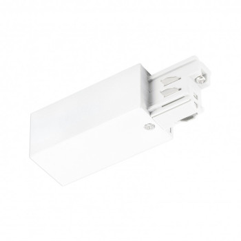 Conector de alimentare stânga 3-CT-A - Art. HT4-L01/WU, Italux, Alb