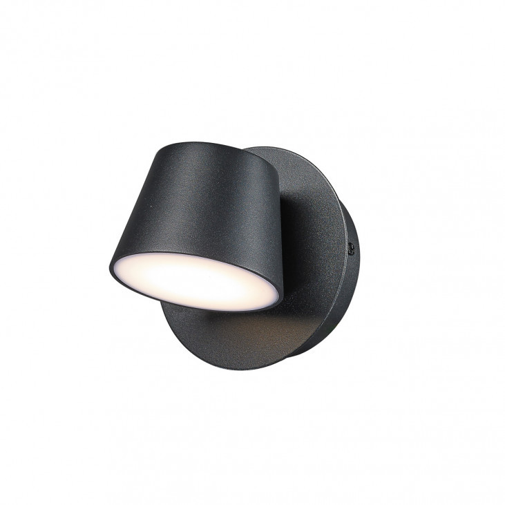 Aplică de interior Kuola - Art. MB1350-1 BK, Italux, Negru