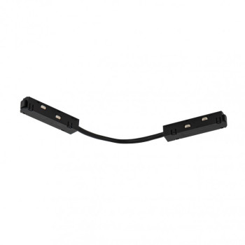 Conector flexibil Magnetic Track - Art. TRMA-PW-CONN-FLX, Italux, Negru