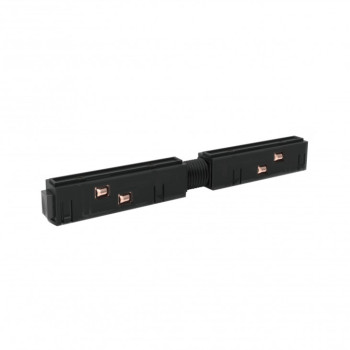 Conector flexibil Magnetic Track - Art. TRMA-PW-CONN-STR, Italux, Negru