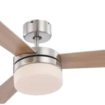 Ventilator de interior ALANA - Art. 0333, Globo, Nichel/Argintiu/Bej