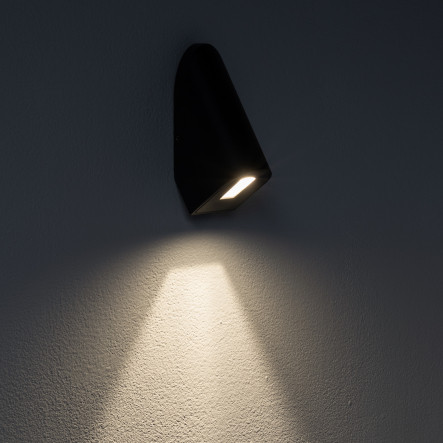 Aplică de exterior CLINE LED - Art. 11377, Nowodvorski, Negru