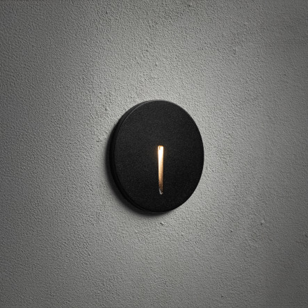 Aplică de exterior ABBY LED - Art. 11528, Nowodvorski, Negru