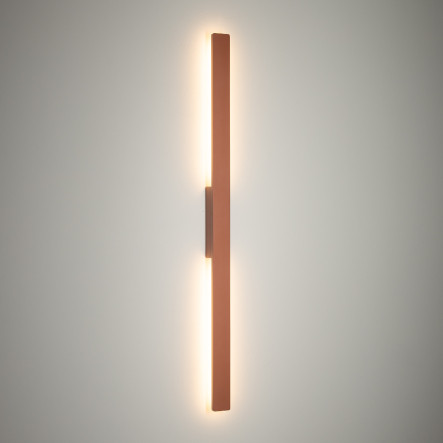 Aplică de exterior DEMI LED M - Art. 11557, Nowodvorski, Cărămiziu