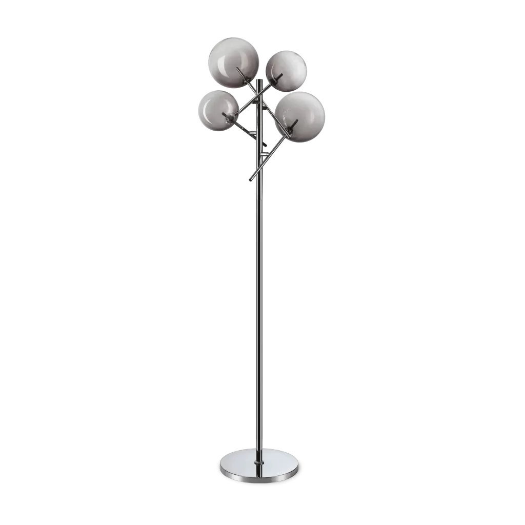 Lampadar de interior EQUINOXE - Art. 348292, Ideal Lux, Fumuriu