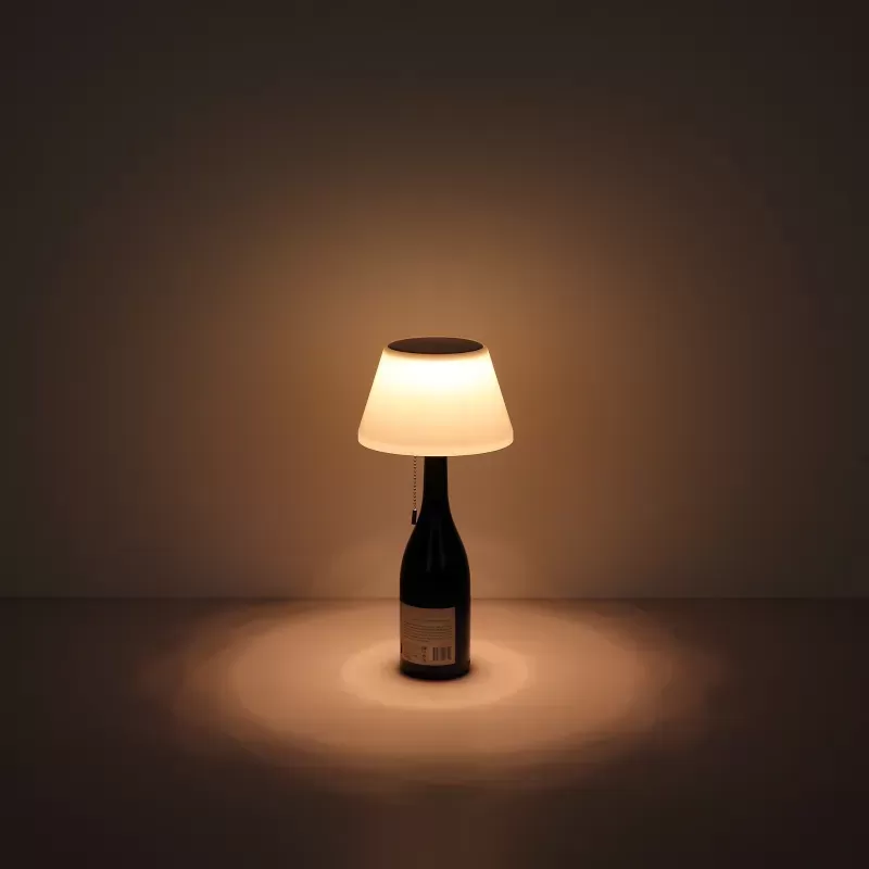 Abajur LED solar - Art. 36000, Globo, Alb