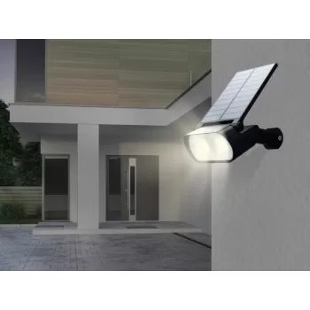 Lampă solară - Art. 36020, Globo, Negru/Transparent