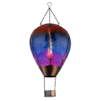 Glob solar balon - Art. 36137, Globo, Albastru/Violet