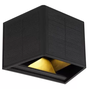 Aplică solară - Art. 36495, Globo, Negru/Transparent