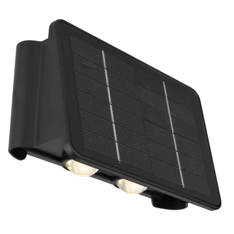 Aplică solară - Art. 36496, Globo, Negru/Transparent