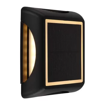 Lampă solară - Art. 36505, Globo, Negru